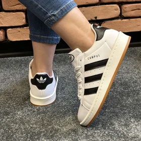 کفش و کتانی زنانه مدل ADIDAS_CAMPUS آدیداس کامپوس رنگ سفید کد 57109