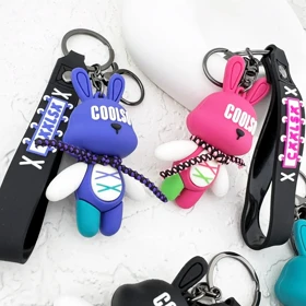 جاکلیدی فانتزی مدل خرگوش با آویز شیک و جذاب