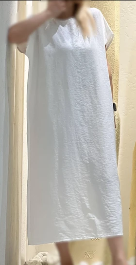 پیراهن کتان لمه