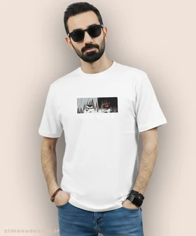 تیشرت مردانه و زنانه طرح توکیو غول شخصیت کانکی کد 955