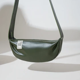 کیف کراس بادی چرم مدل Harper (green)