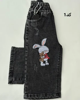 شلوار لی گلدوزی 7247