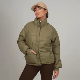 کاپشن جیب زیپ‌دار