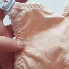 سوتین بدون فنر مدل قلبی رنگ گلبهی ماییلدا کد 5039