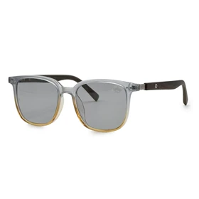 عینک آفتابی دسته چوبی کایا مدل EA-2523 Kaya پلاریزه (آبی-نارنجی)