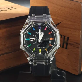 ساعت مچی مردانه و زنانه مدل G-Shock GA2100 طرح اورجینال، کیفیت عالی ، با بند رابر
