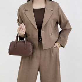 ست کت و شلوار زنانه کرپ