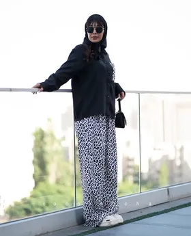 ست ترکیبی شومیزشلوار کد 50169