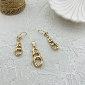 نیم ست زنانه با طرح کارتیه شیک و جذاب ژوپینگ