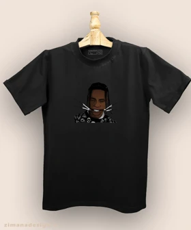 تیشرت مردانه و زنانه طرح تراویس اسکات کد 945