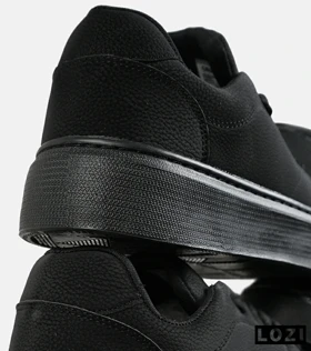 کفش کژوال مردانه چرمی مشکی ZARA مدل 7371