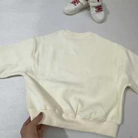 بلوز دورس طرح قلب دخترانه لاینردار اورجینال