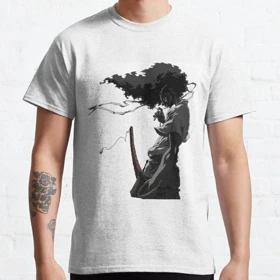 تیشرت لانگ انیمه AFRO SAMURAI افرو سامورایی Afro Samurai کد 185796
