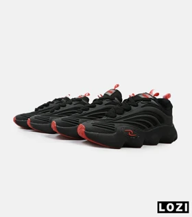 کفش کتانی مردانه مشکی قرمز ADIDAS yeezy 700 v2
