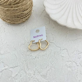 گوشواره زنانه طرح قلب ژوپینگ، ظرافت و زیبایی در یک قاب