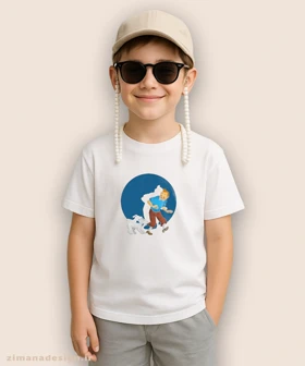 تیشرت بچگانه طرح تن تن کد 951
