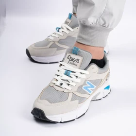 کتانی اسپرت مردانه مدل نیوبالانس 990 NEW BALANCE رنگ طوسی