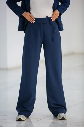 شلوار زنانه بغل بندی استریپ