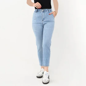 شلوار جین مام فیت کد 518