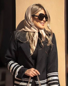 روسری ساده فرانسوی هومر