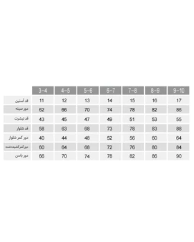 تیشرت و شلوار روباه جنگلی بچه گانه