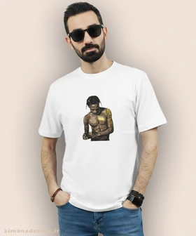 تیشرت مردانه و زنانه طرح تراویس اسکات کد 944