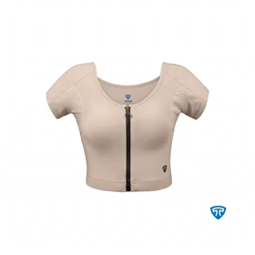 نیمتنه زیپدار ضدتعریق کرم