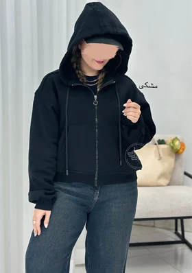 سویشرت پاستیلی کلاهدار