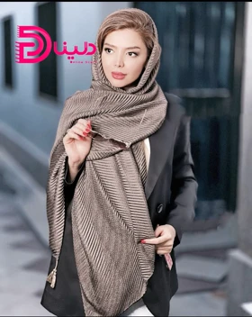 شال پلیسه پوست ماری