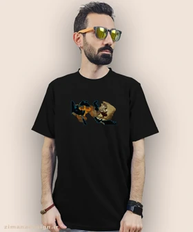 تیشرت مردانه و زنانه اصیل ایرانی طرح نقشه ایران در زمان کوروش بزرگ