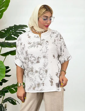 شومیز گازوییلی طنین کد : 3146