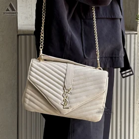 کیف زنانه وای اس ال YSL Shoulder Bag A01 (کرم)