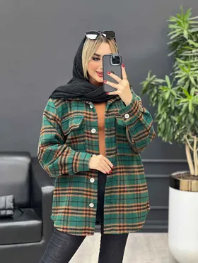 شکت چهارخونه دو جیب