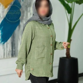 مانتو شانتون آبشاری دو جیب