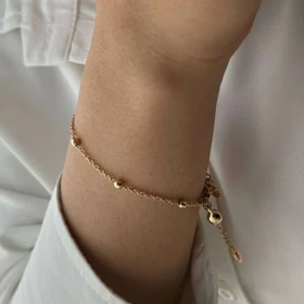 ست دستبند و گردنبند ظریف توپی ژوپینگ، زیبایی در سادگی