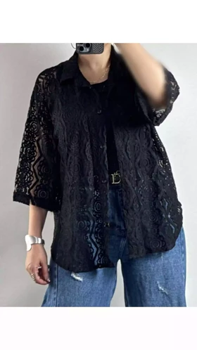 شومیز دانتل رها زنانه 85564