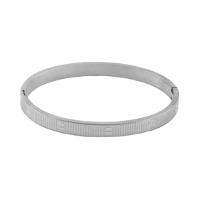 دستبند زنانه طرح بنگل مدل کارتیه خطی