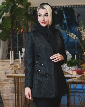 کت تکه دوزی گلدوزی