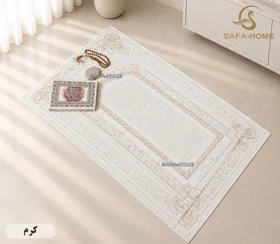 سجاده تک مدل لمه (کرم)