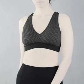 نیم‌تنه ورزشی زنانه مدل CT5421 مشکی