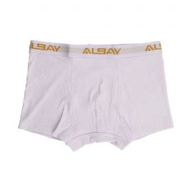 شورت نیم پا مردانه سفید کبریتی Albay