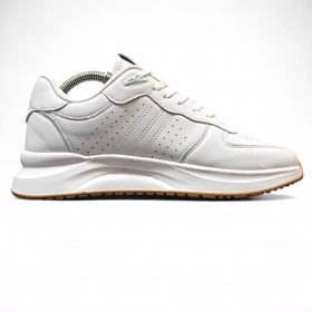 کفش چرمی مردانه اکو رنگ سفید