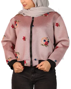 بامبر جکت کوتاه ساندویچی زنانه 0713