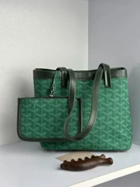 کیف زنانه گویارد سایز کوچک (سبز)