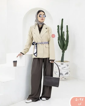 کت سه دکمه سامانتا 5097