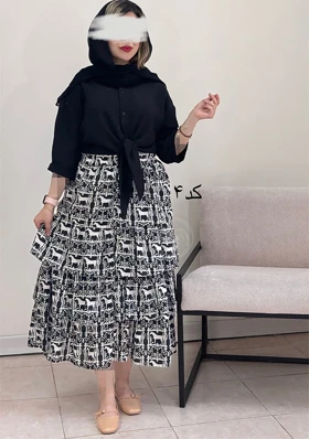 دامن چین چینی