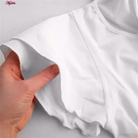 سارافون زنانه کوزا مدل آستین چین‌دار سفید کد 9230