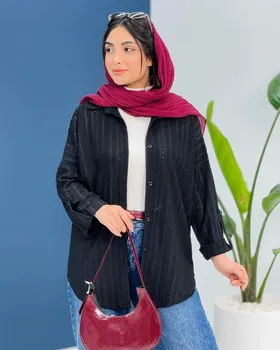 شومیز پشت دکمه