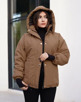 کاپشن کتان زارا ضد آب پایین گتر