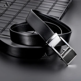 کمربند مردانه چرمی Leather Ratchet Belt BL110